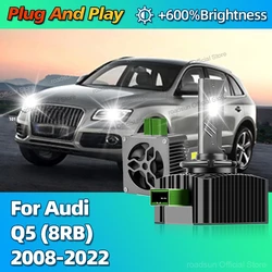 6000K Koplampen HID D3S Turbo LED Canbus Auto Gloeilampen 30000LM Voor Audi Q5 8RB 2008 2009 2010 2011 2012 2013 2014 2015-2022