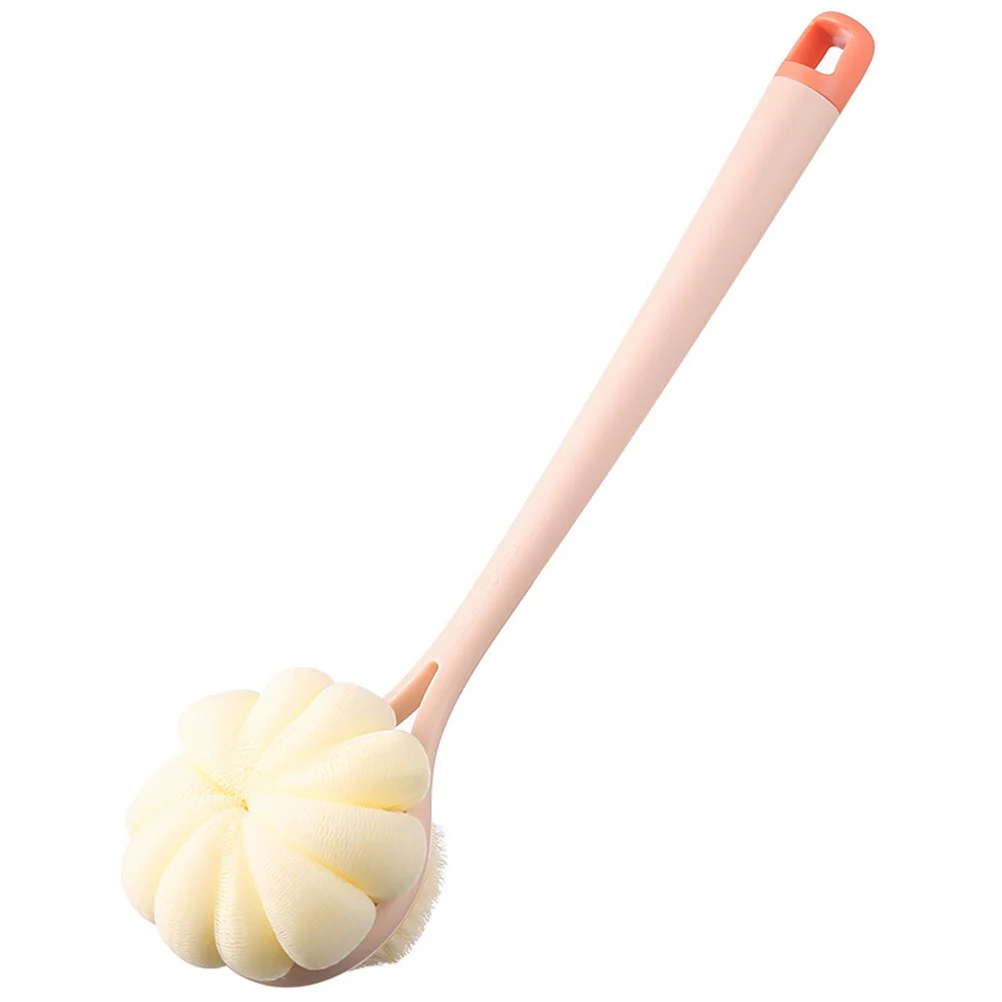 

Long Handle Bath Brush For Shower Back Scrubber Body Cleaning Exfoliating Tool Ergonomic Design Bathroom Decor Compatible