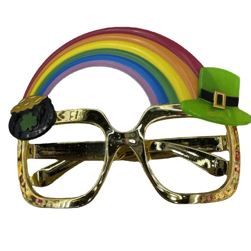 Patricks Day Shamrock Glasses Shamrock Sunglasses Lucky Irish Eyeglasses