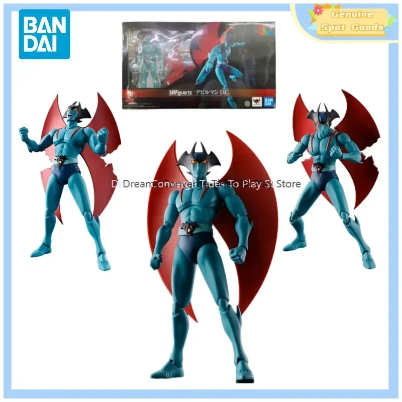 Genuine Bandai SHF Mazinger Z Vs. Devilman DC 50th Anime Action Figures Model Figure Toys Collectible Gift for Toys Hobbies Kids