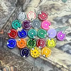 25x25x6mm Wound Tracker Table Game Tracker