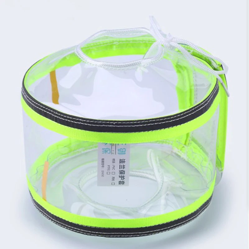 شفة واقية كم كامل شفاف بك شفة الحرس ، حمض والقلويات المقاومة ومنع التآكل