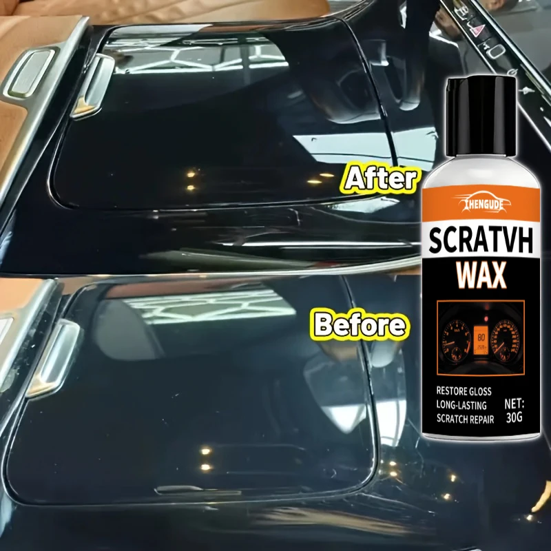 Car Scratch Repair Wax, Dashboard Screen Scratch Repair Agent |   Suitable for Various Scratch Repairs on Central Consoles, Helmets, Glass, Acrylic, and Glasses. image 3
