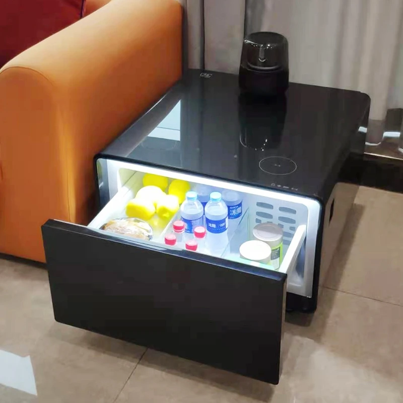 Smart refrigerator table 65L wireless charging smart coffee table family living room mini side table