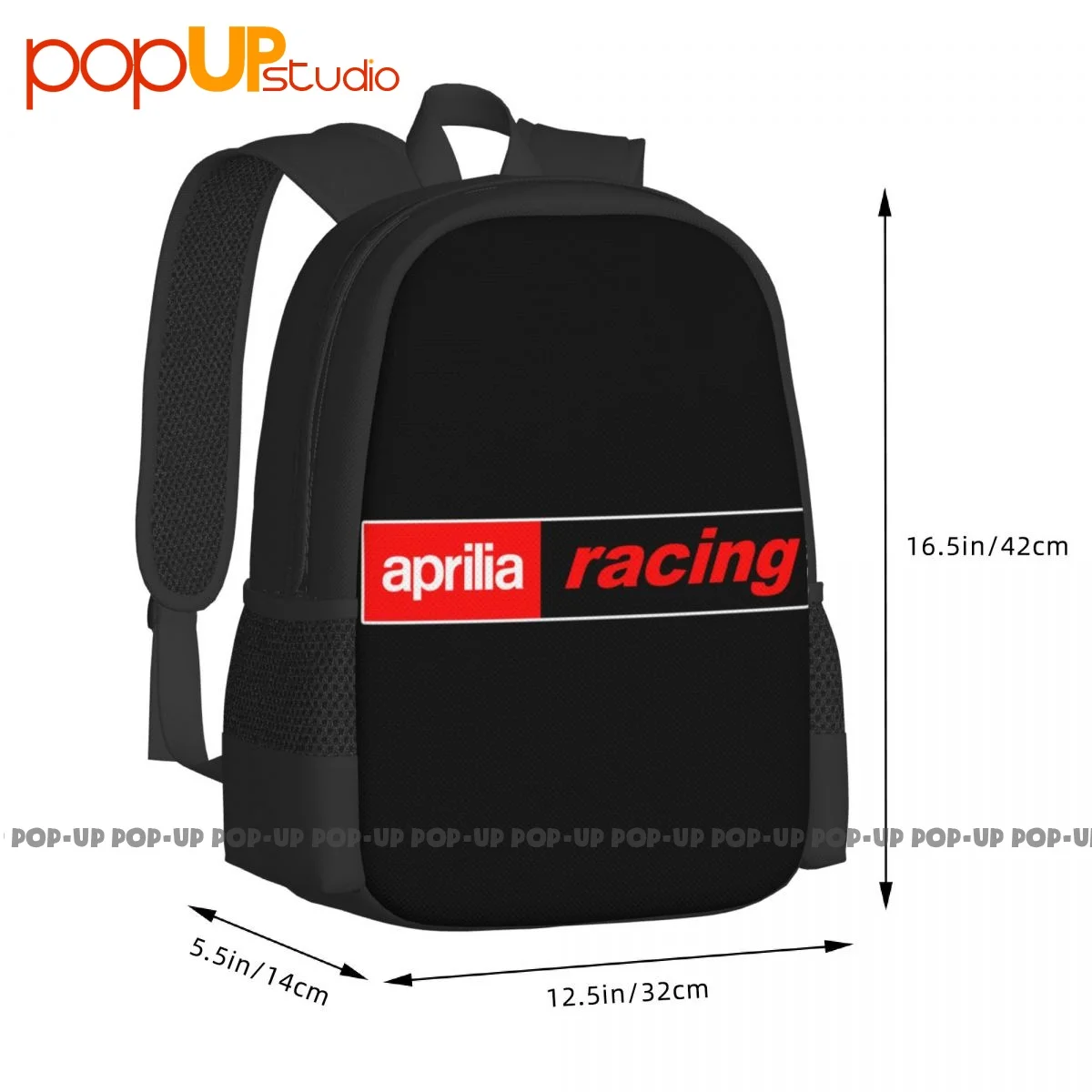 Aprilia Racing Style Motorcycle Printed In 6 Backpack Large Capacity Travel Shoe Bag Gymnast Bag Clothes Backpacks