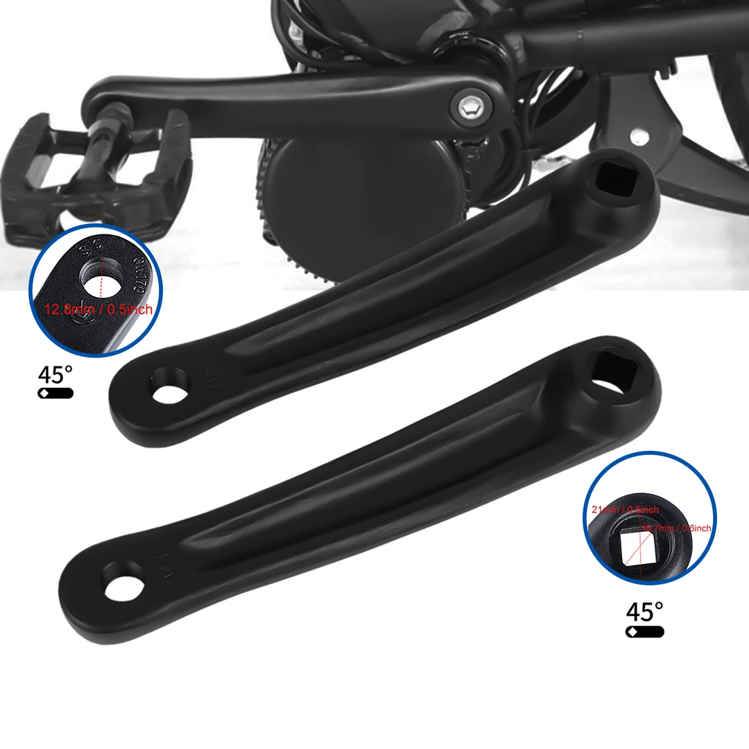 BAFANG 170mm Straight  Crank Arms for Bafang BBS01 BBS02 BBSHD ebike Mid Drive Motor Kits