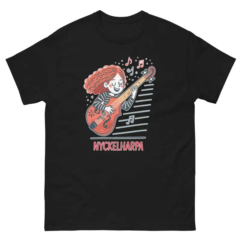 

Футболка с иллюстрацией музыкальных инструментов Nyckelharpa