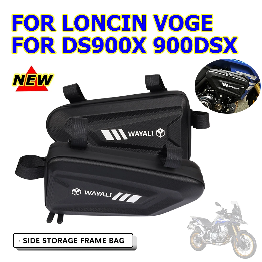 For VOGE DS900X DS 900X 900 DSX 900DSX Motorcycle Accessories Side Bag Fairing Tool Bag Storage Frame Bumper Frame CrashBar Bags