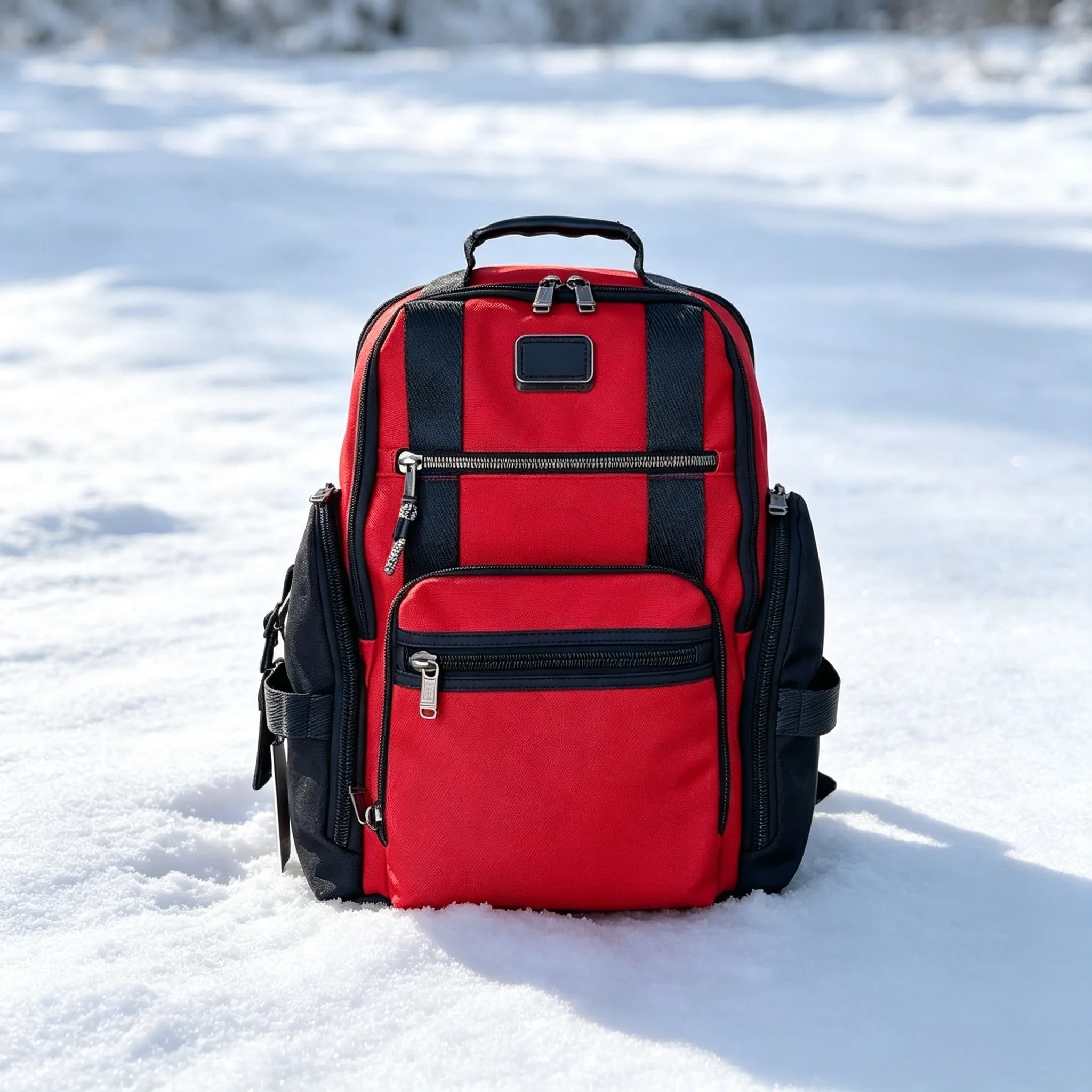 Durable Ballistic Nylon Casual Backpack for Men, Spacious Fashion Business Pack for Work, Travel & Short Business Trips