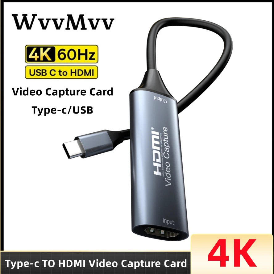 Кабель с разъемами USB Type-C и HDMI, 4K, USB C