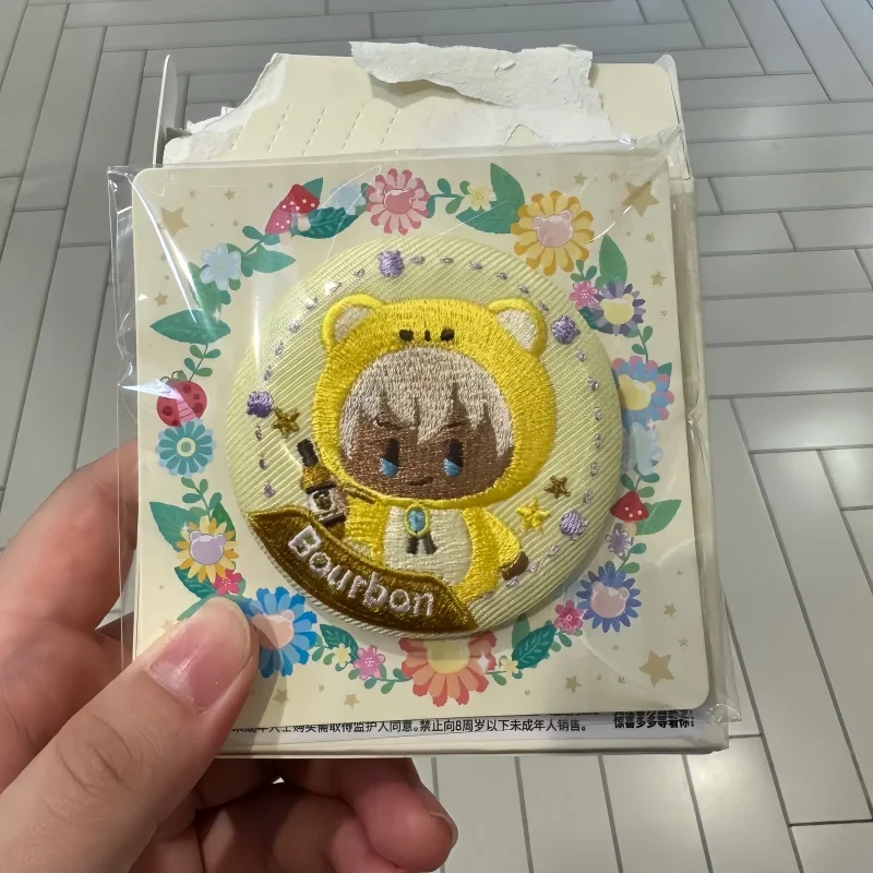 Nieuwe Originele Ldcx Smolq Detective Conan Bear Detective Serie Borduren Badge Blind Box Shinichi Ran Animatie Randapparatuur Gift