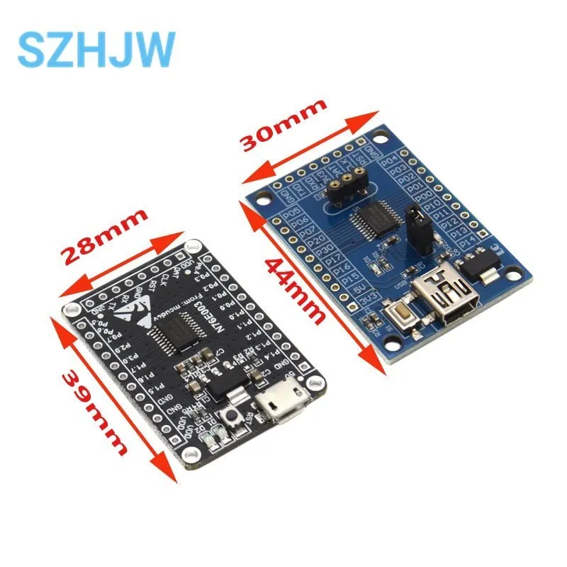 N76E003AT20 Microcontroller Development Board N76E003 51 C51 Expansion Board 8051 Core System Board Single Chip Microcomputer