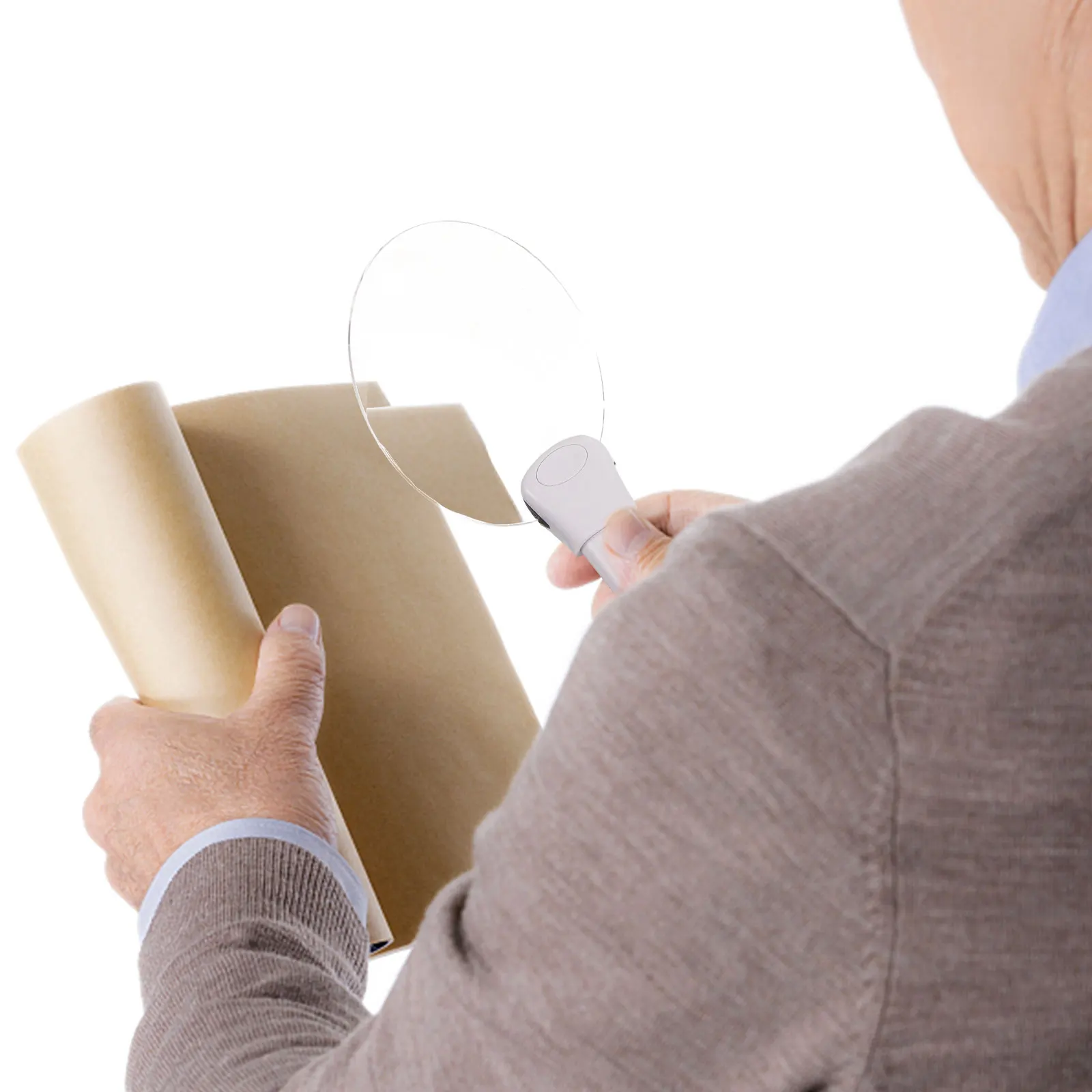 

Neck Magnifier H Reading Tool Large Lens for Cross Stitch Sewing Maintenance Elderly Blind Person Gift Ideas