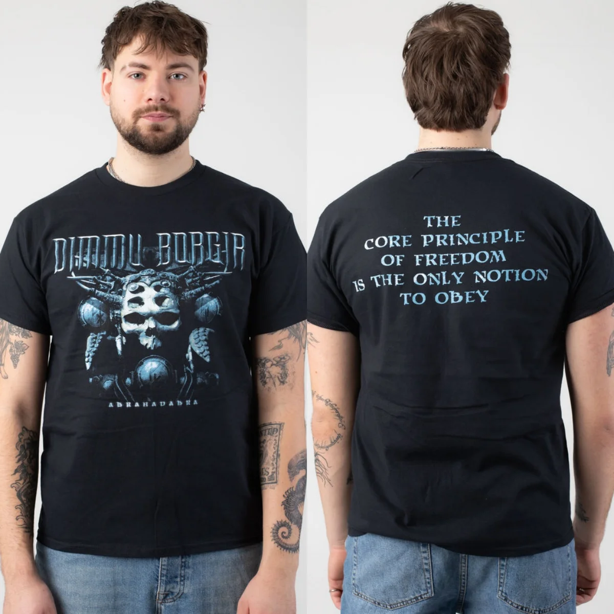 New Dimmu Borgir Graphic Cotton T-shirt Unisex Summer Short Sleeve Fashion Brand Tee Luxury Casual Vintage Retro Tees