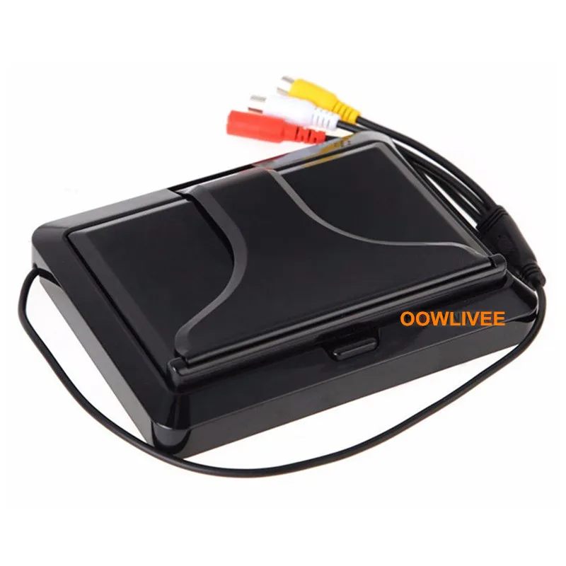 Smart Car Systems Monitor Folding Screen Wireless 2.4G Video Universal Vehicle Parking Supplies Accessories For Reversing Camera