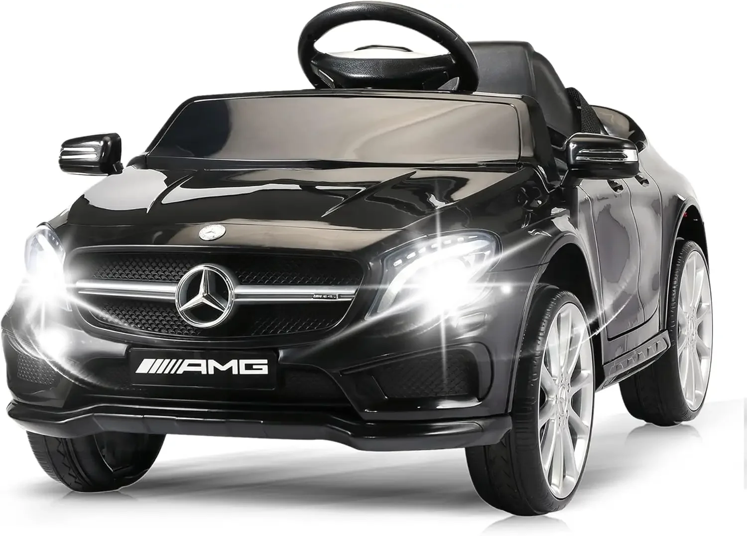 Licensed Mercedes Benz Electric Car for Kids 3+, Children Ride On Toy with Parental Remote Control, Kids’ Electric Vehicle