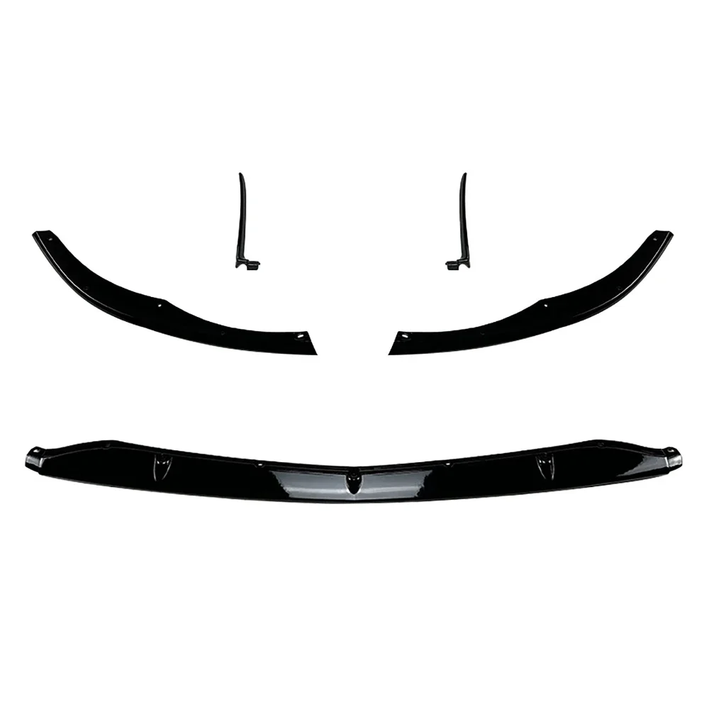 For Mercedes-Benz C-class W205 C205 S205 C63 AMG 2015-2022 DIY Bumper Splitter Cover Protector Modification Front Bumper Spoiler