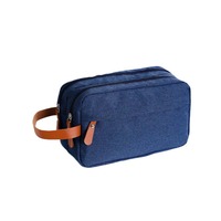 Travel Pouch Waterproof Men Wash Bag Oxford Cloth Cosmetic Storage Travel Storage Bag Lelaki Beg Handle Makeup Bag for Home