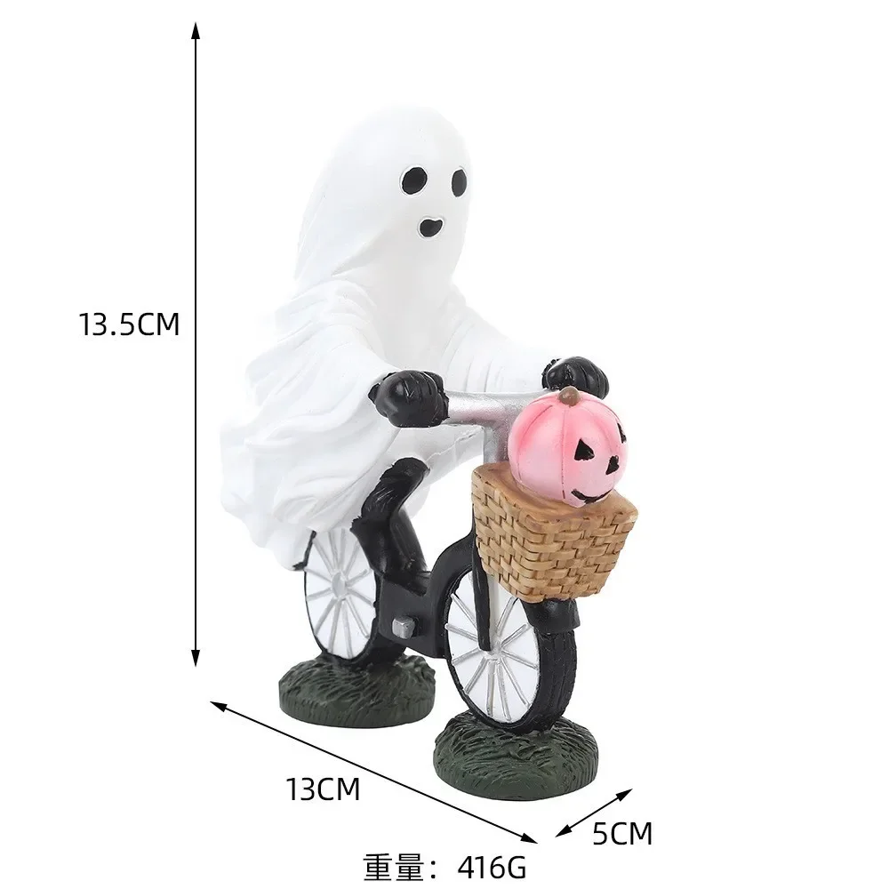 Middle finger ghost resin handicraft ornament