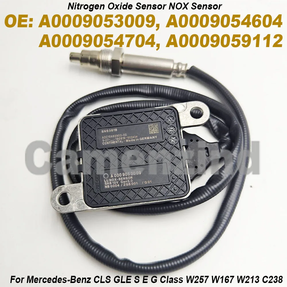 

A0009053009 A0009058011 A0009059112 A0009057108 Nitrogen Oxygen NOx Sensor 12V For Mercedes-Benz W213 W222 W238 W257 W447 Vito