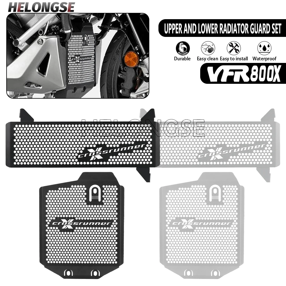 

2024 VFR800X Crossrunner Radiator Grille Guard Cover Oil Cooler Protection For Honda VFR800 X VFR 800X CROSSRUNNER 2015-2025
