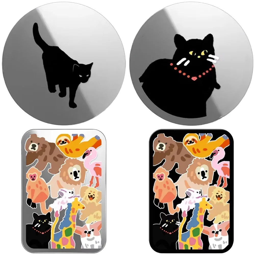 

Creative Graffiti Animals Magnetic Phone Folding Stand for IPhone Holder Mount Support for Galaxy S Card Holder