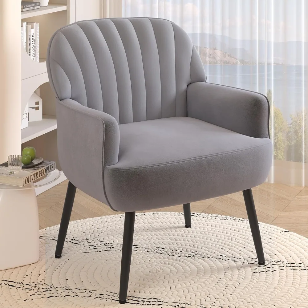 Velvet Accent Chair… - image