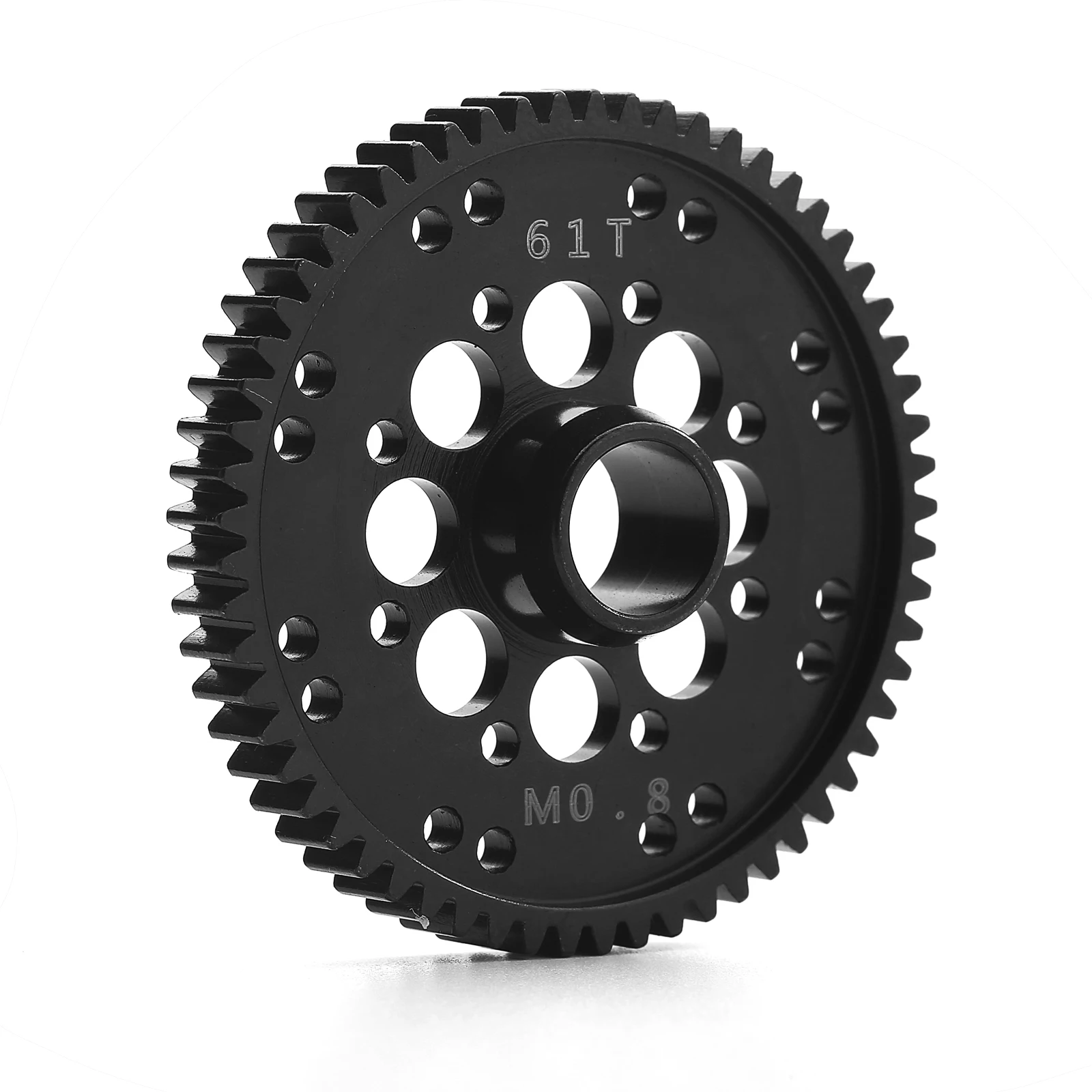 

Metal Spur Gear 0.8M 61T Hardened Steel Main Gear replace ARA311100 for Arrma 1/10 Gorgon 4X2 MEGA Monster Truck