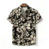 3D Printed Men's Hawaiian Floral Shirts - Trendy and Versatile Top