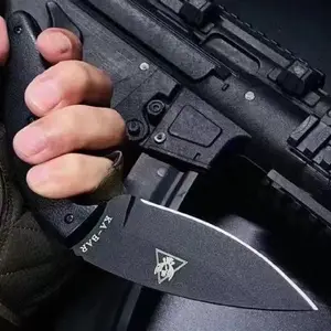 Tactical Self-Defense Knife, KA-BAR1482, Survival Garra, Pesca, Passeios de barco, Camping, Mergulho, Emergência, Rescue Tool, ao ar livre 10 principais vendas facas submarina - №9