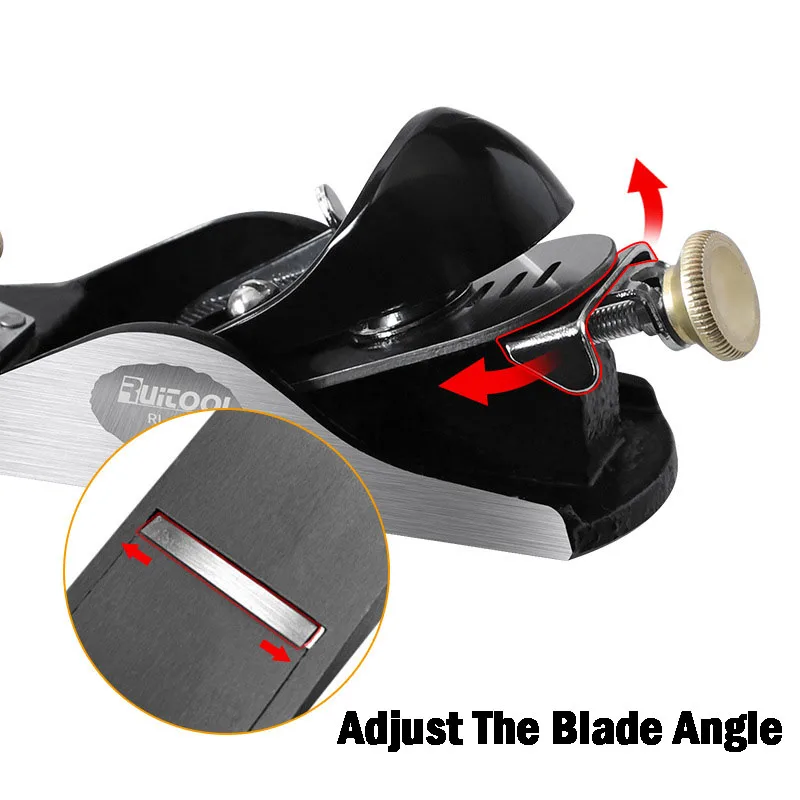 Small Hand Planes T10 Plane Woodworking Specific Wood Trimming Manual Push Planer Portable Adjustable Chamfer Hand Planing