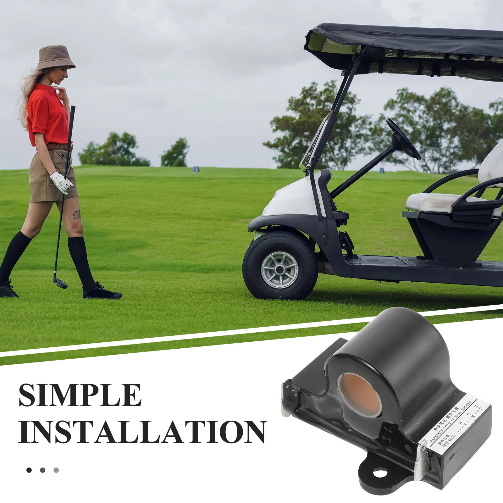 

Inductive Throttle Sensor Metal Plastic Golf Cart Accelerator Position Sensor Replacement Electric Cart Throttle Assembly