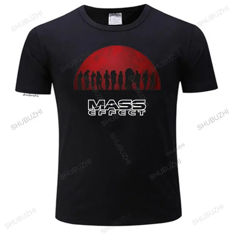 Man crew neck loose t shirts black new Mass Effect mass effect mass effect shirt mass effect mug mass effect design tee-shirt