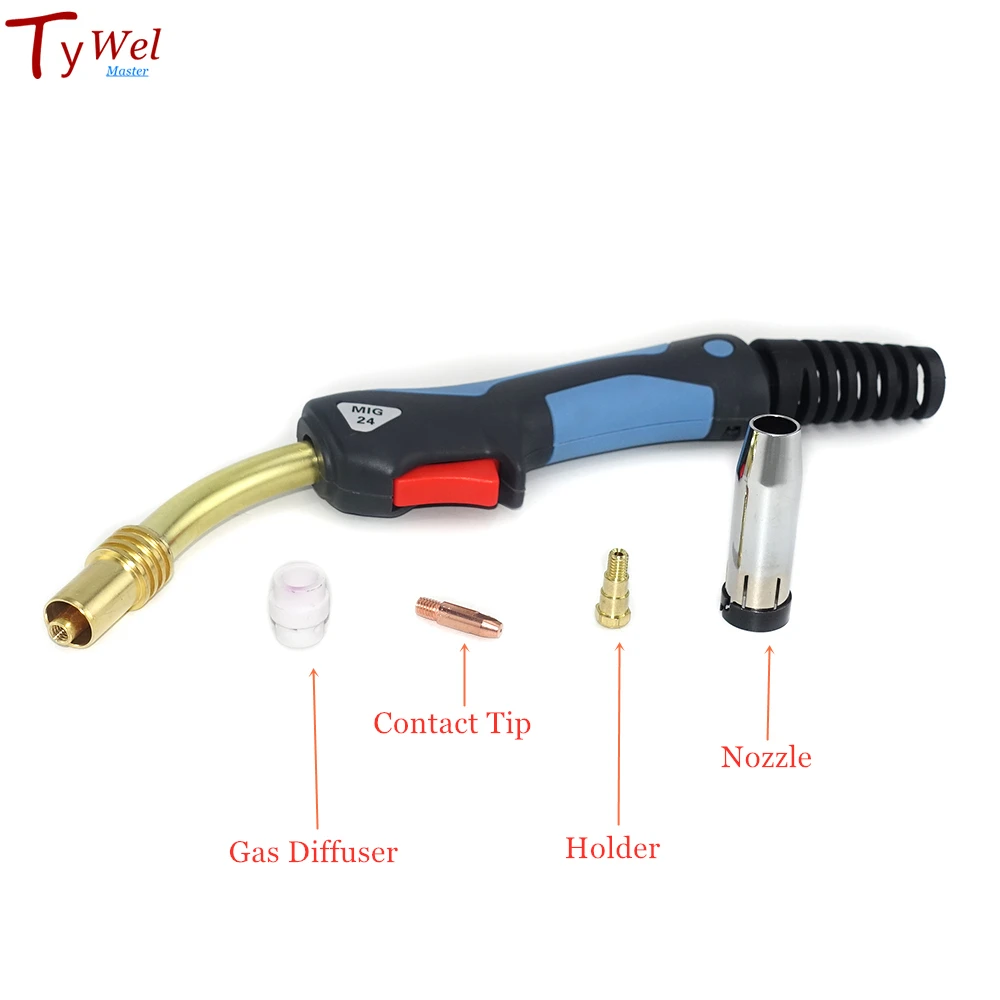 24KD Torch MIG Torch European Style Welding Gun Industrial Level Welding Torch