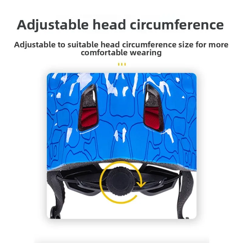 Kids Protective Safety Helmet New Cartoon Dinosaur Child Helmet for Skateboarding Roller Skating Bicycle Balance Bike paten kask view 5