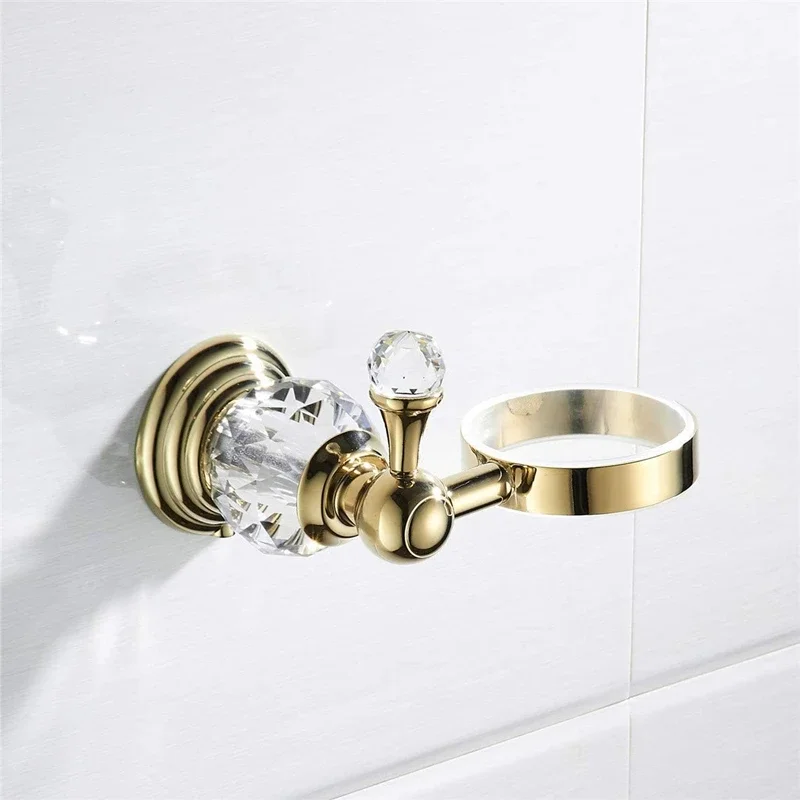 Gold Crystal Hand Soap Dispenser 150Ml Frosted Glass Bottle Pump Head Shampoo   Sanitizer Bathroom Accessories