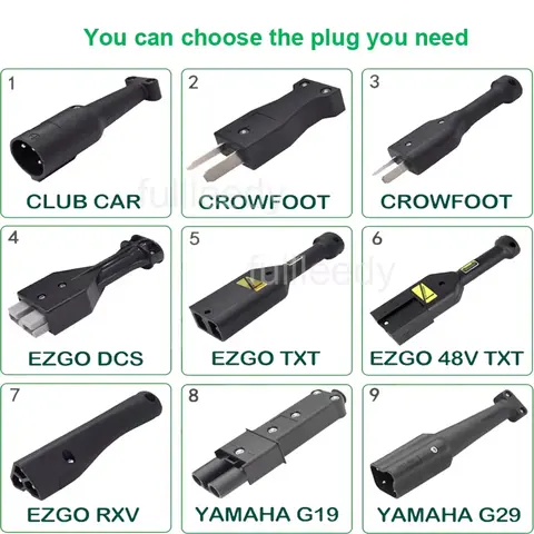 10 best sales गोल्फ कार्ट चार्जर - №2