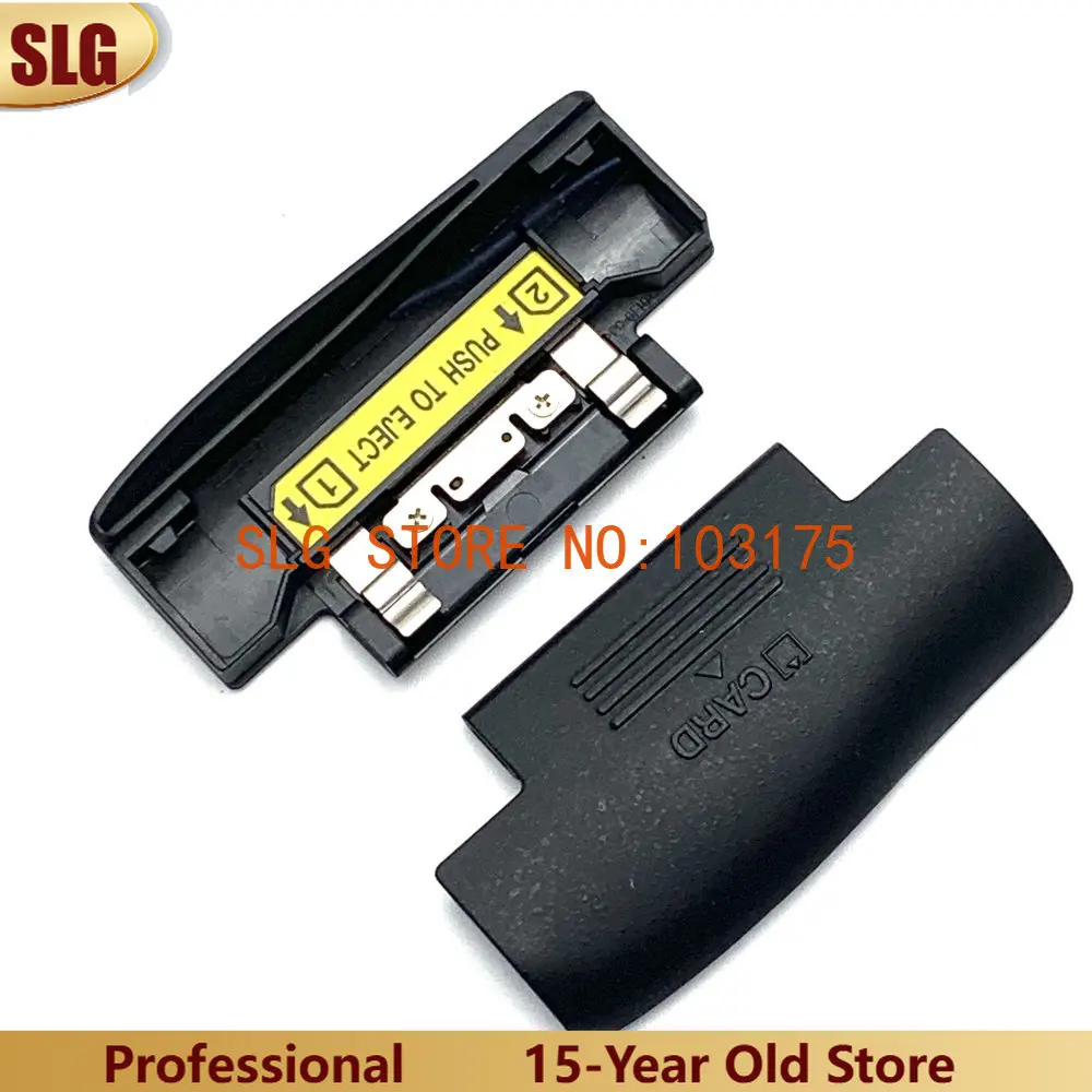 Nueva cubierta Original de la puerta de la tarjeta de memoria SD sin asiento para piezas de reparación de cámara SLR Nikon D7000