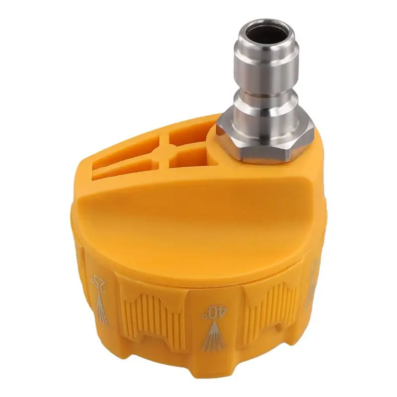 A21Q -High Pressure Washer Nozzle Adjustable Cleaning Nozzles Adjustable Hose Nozzle Quick Connect Male Adapter