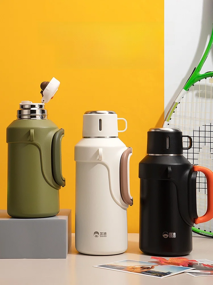 

Bx 36L Stainl Steel Insulated Water Bottle Large Capaci Portable Tea Water Separation Outdoor Sports Water Bottle