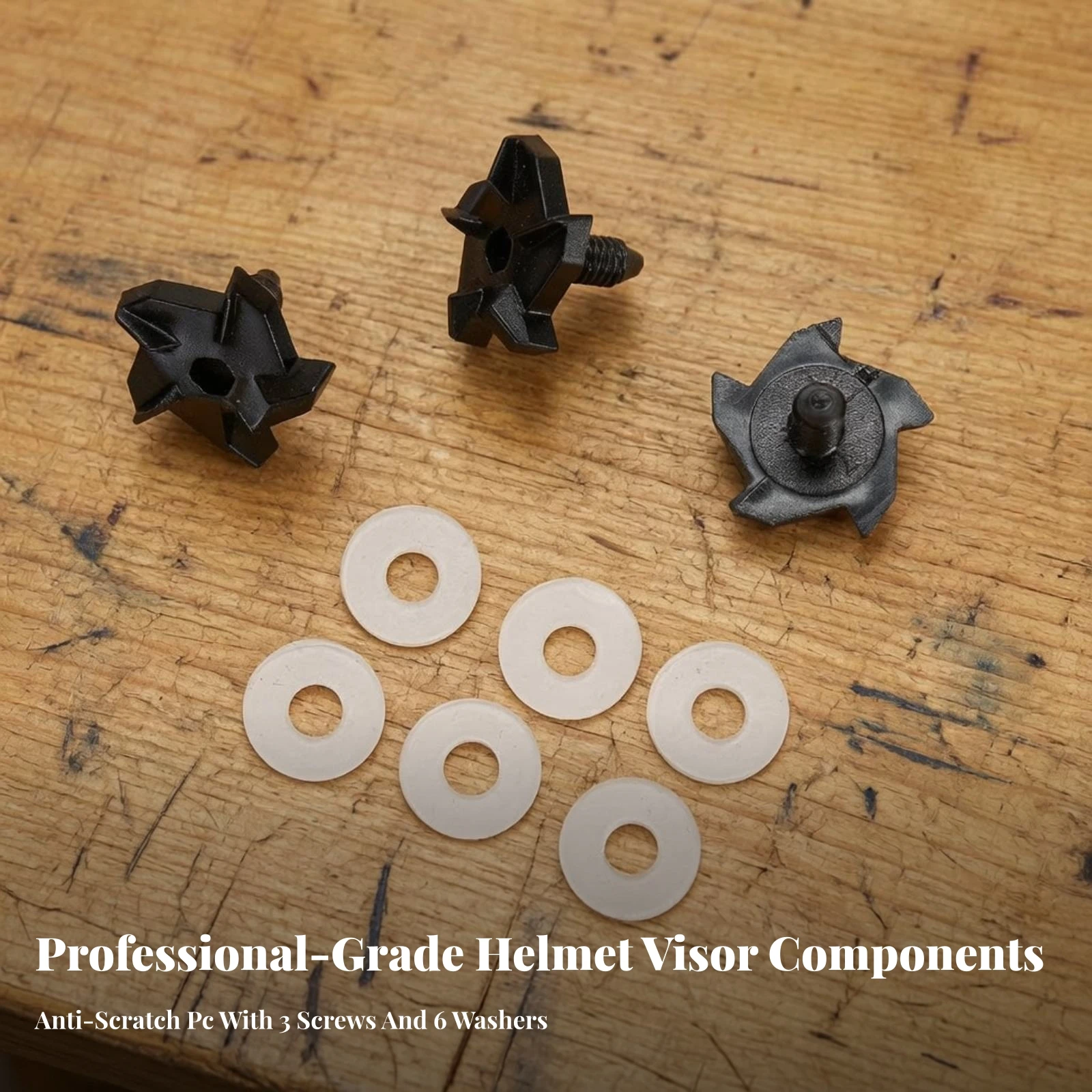 Helmet Visor Screws Compatible Visor Screw Kit Long-Lasting Sturdy for Riders, Quick Repairs