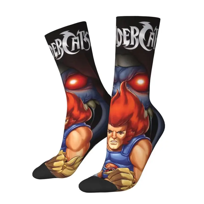 Kawaii Thundercats HiMan Socks Men Women Warm 3D Printing Basketball Sports Crew Socks