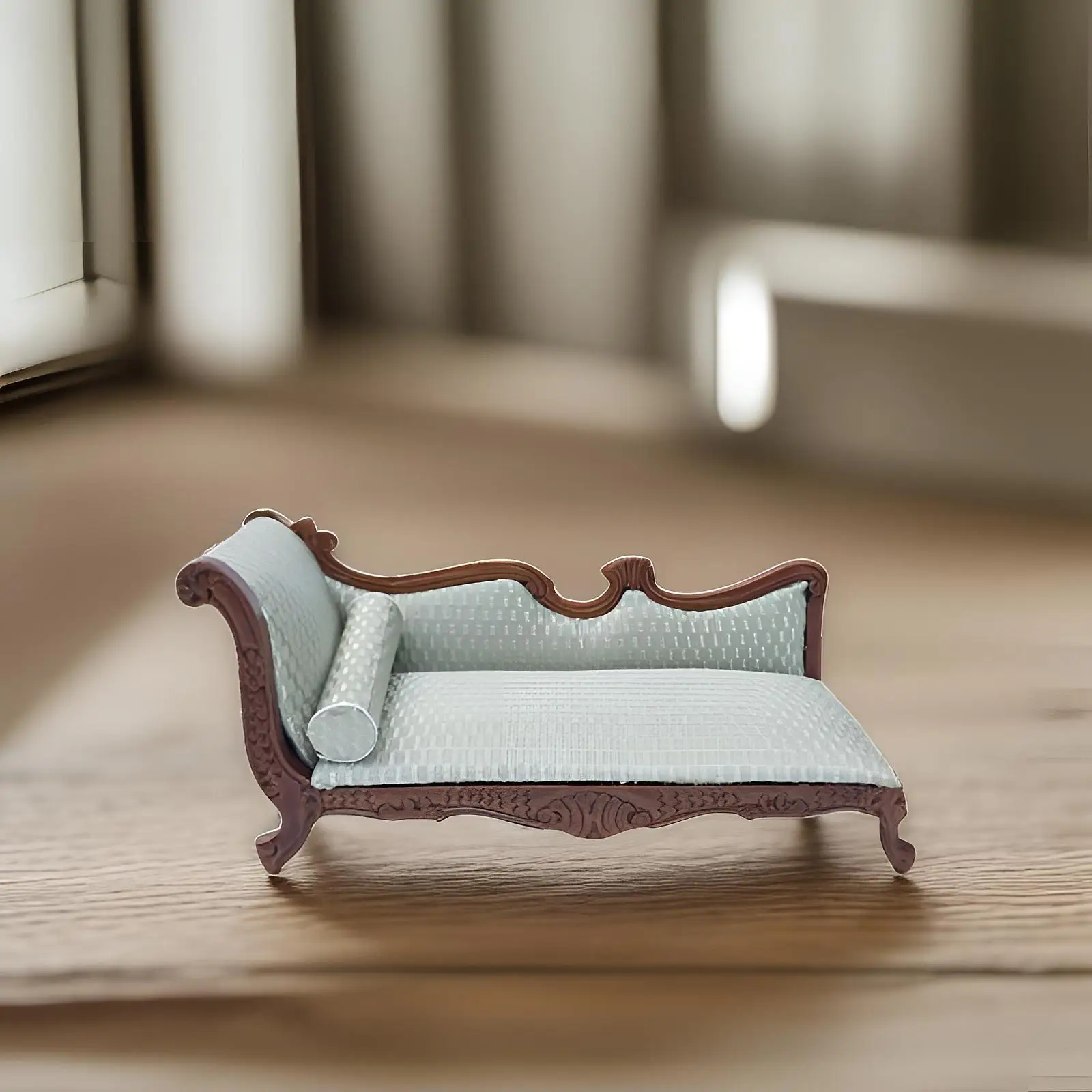 Mini Banc Chaise pour Maison de Courses, Échelle 1:12, Maison de Beurre, Canapé pour Projets de Bricolage, Accessoires Photo, Mini Salle, Micro Paysage