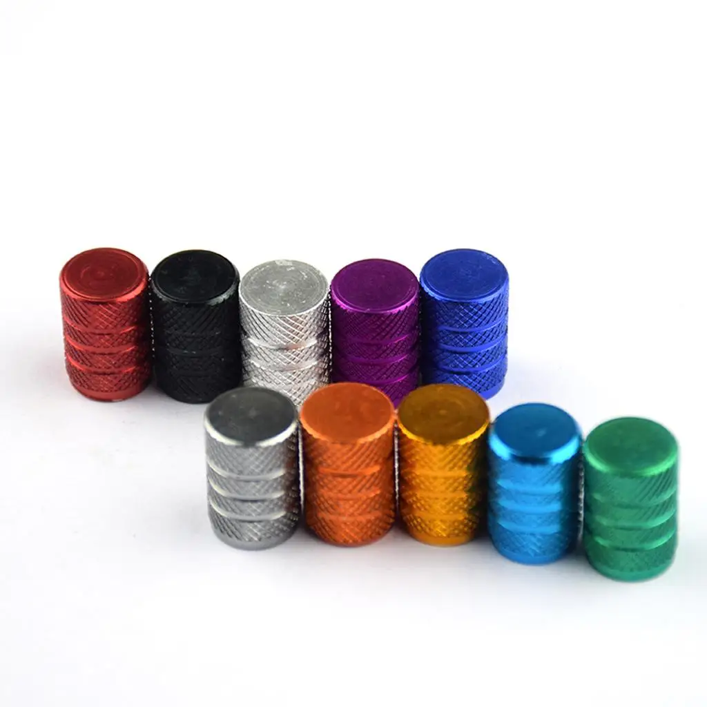 High Quality Aluminum Tire Valve Cap Dust Cover Wheel Stem Dust Protector for Most Motorcycles and Cars