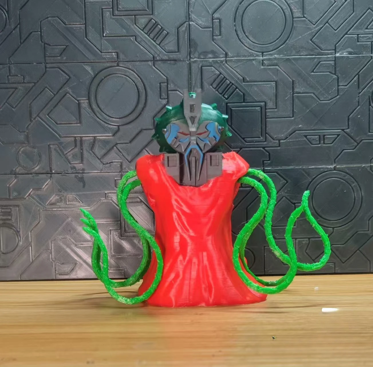 Autobot G1 Animated Character Five-sided Monster Family Red Mage 3D Printed Model Toy