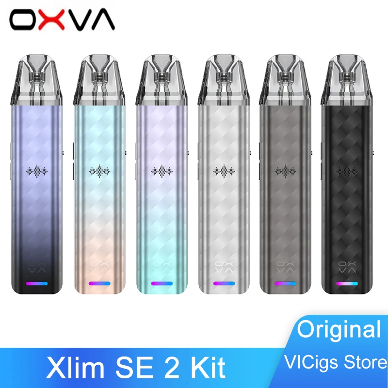 سيجارة إلكترونية OXVA-lim SE 2 ، بطارية xmah ، 30W Vape ، 0.6 أوم ، خرطوشة تعبئة علوية ، مجموعة تقنية البث الصوتي ، أصلية