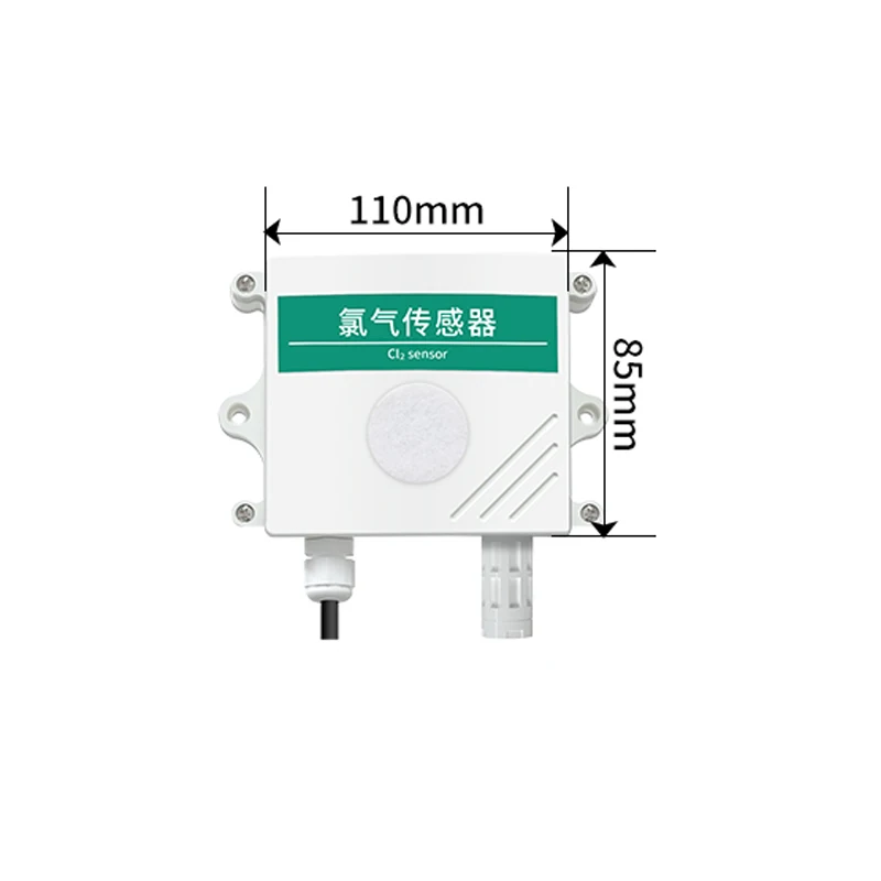 Chlorine gas sensor industrial high-precision chlorine gas leak Cl2 toxic and harmful gas concentration detector