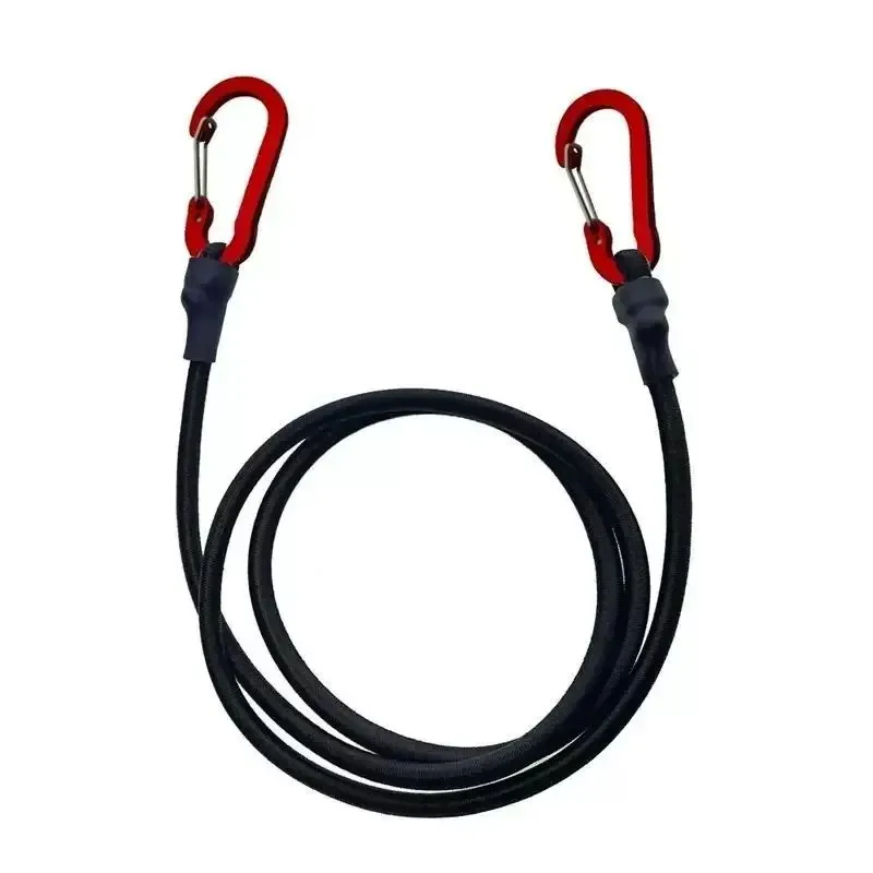 Cordon élastique robuste avec crochets, 60/90/120cm, sangle de fixation élastique, corde de fixation pour Kayak, cyclisme, bagages, accessoires de Camping