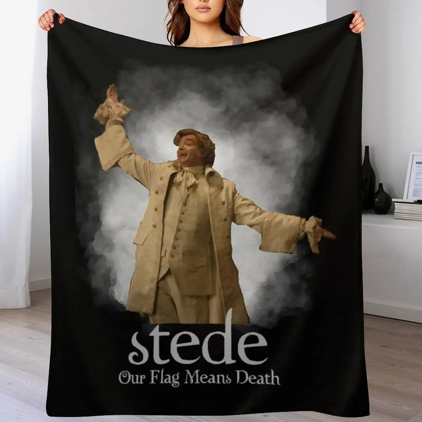Team Stede (Blackbeard OFMD) Throw Blanket Cozy Throw Blanket for Bed Sofa Chair