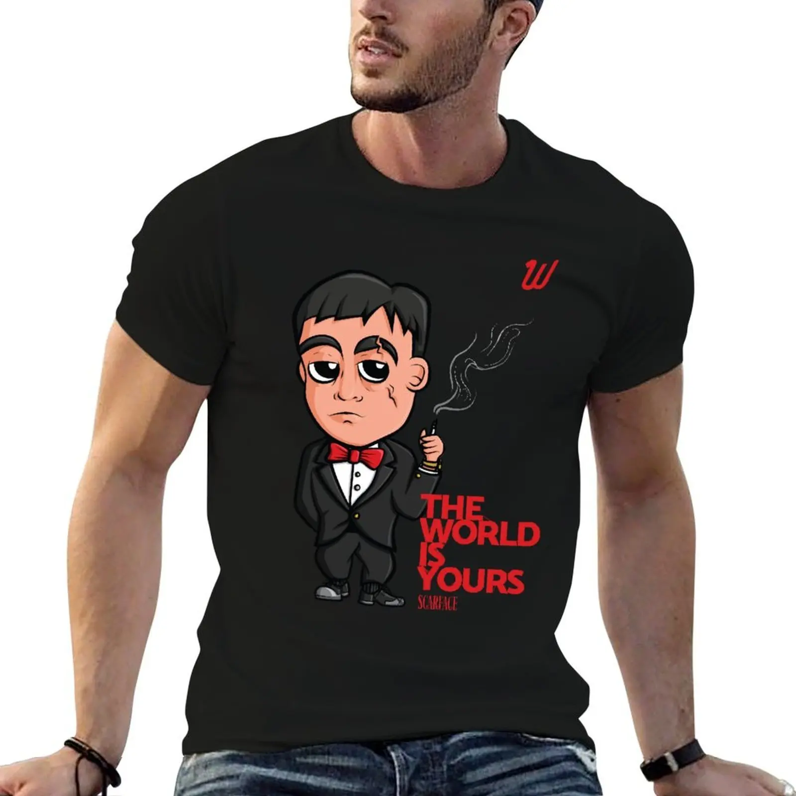 

Anniversary Gift Scarface Gifts For Everyone T-Shirt man t shirts for men casual t shirts for man graphic funny T-Shirt
